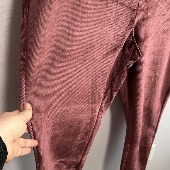 Nanette Lepore Velvet Leggings - Wine - Picture 7 of 12